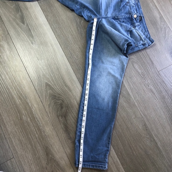 Women's Blue Skinny Jeans - Picture 12 of 12